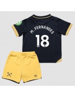 West Ham United Mateus Fernandes #18 Kolmaspaita Lasten 2025-26 Lyhythihainen (+ shortsit)